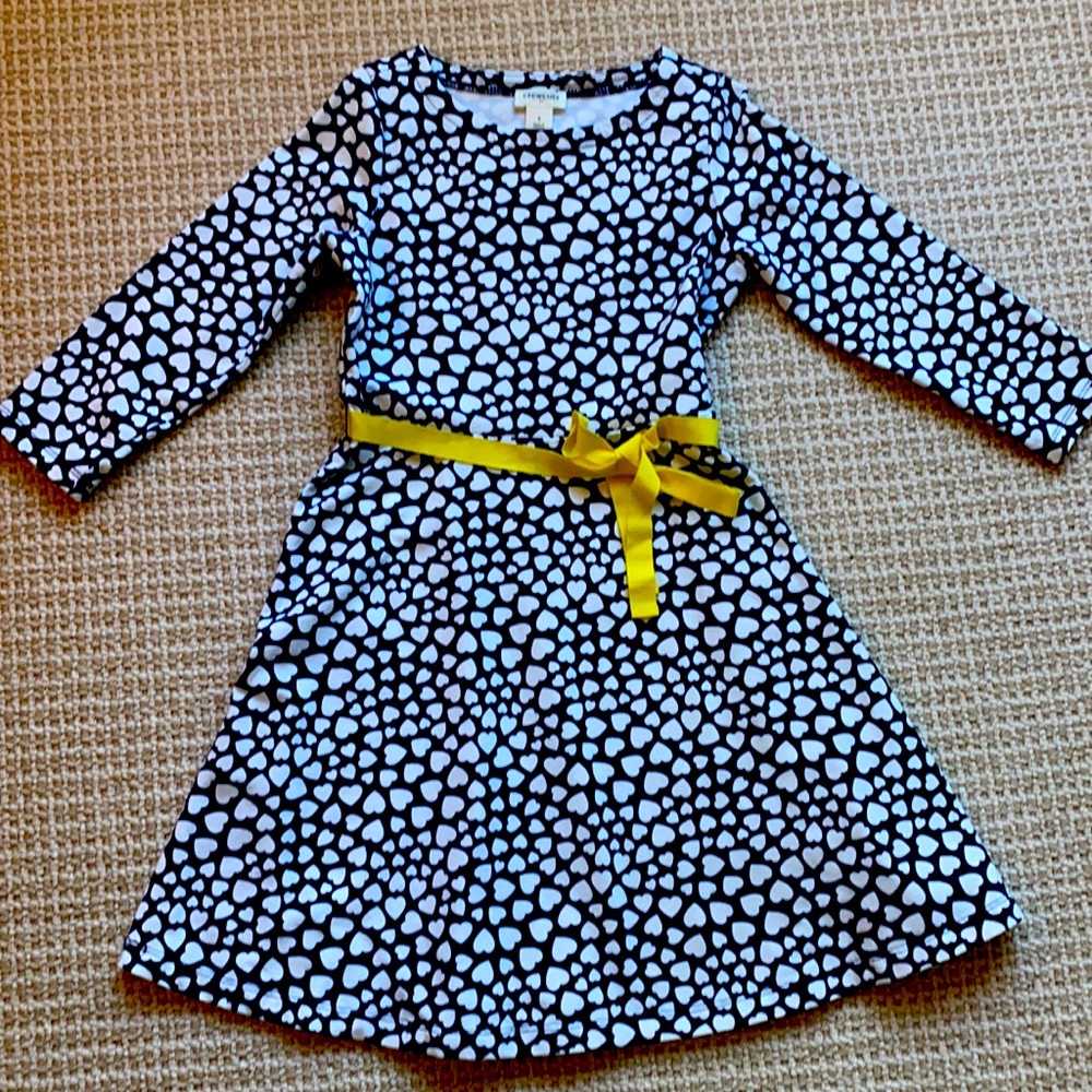JCrew Factory heart dress, size 8.